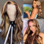 13X4-Brown-Highlight -Lace-Front-Wig-Body-Wave 3