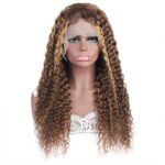 13X6-Kinky-Curly-Highlight-P4 27-Lace-Front-Wig 2