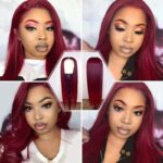 13x4-Burgundy-Lace-Front-Wigs-99J Straight 3