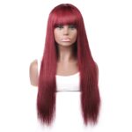 Straight-99J-Human-Hair-Wig-With-Bangs-details-1
