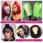 easy to restyle 4x4 lace closure wig
