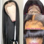 30 inches straight full lace human hair wig