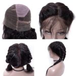 full lace human hair wig details